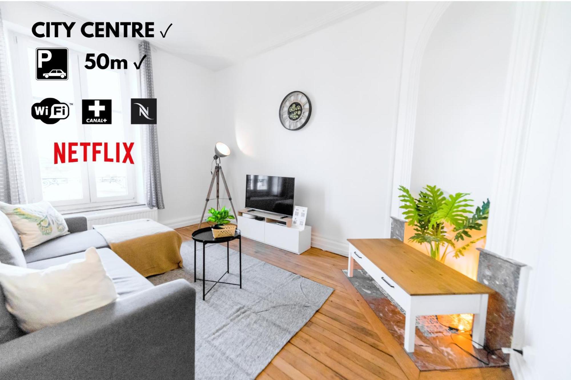 נאנסי Suite Double Fabriques, 2 Bedrooms, Central, Parking Nearby, Self Checkin מראה חיצוני תמונה